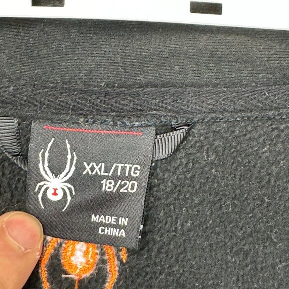 Spyder Jacket Full Zip Long Sleeve Blue Activewear Men's Size XXL (Logo ERROR) - Picture 5 of 12